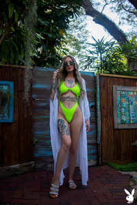 PaigeAmaze Big Boobs Playboy Model Strips Her Bikini