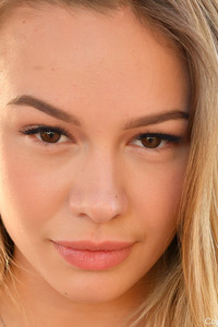 FTV Nayomi Posing In Little Dress Outdoors