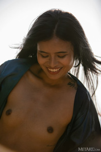 Bua Perfect For Nude Sunbathing Her Playful Smile Turning Spicy