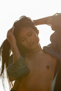 Bua Perfect For Nude Sunbathing Her Playful Smile Turning Spicy