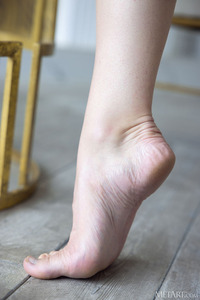 Lila Rouge Enticing In Sheer Black Lingerie That Does Little To Conceal The Sexy Contours