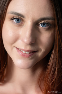 Liana Luck Blue-eyed Beauty Is Wearing Nothing But High Heels