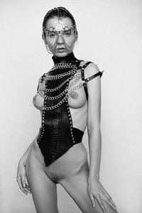 Russian Model Marta Gromova Posing Naked