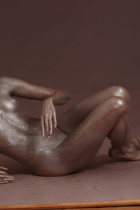 Agnes H Shows Off Her Blue Eyes And Trimmed Pussy In Sultry Poses