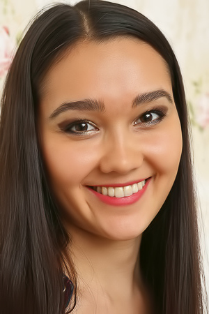 Kazakhstan's Brunette Angel Naimee Spreads Herself