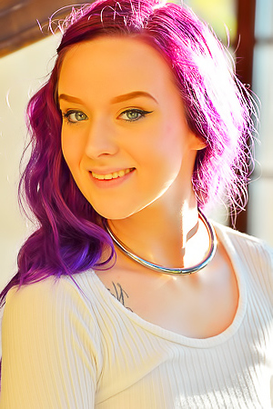 Jessica FTV Girls Purple Hair Cutie