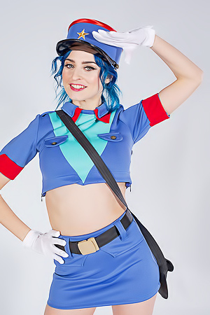 Jewelz Blu Pokemon Officer Jenny Parody 1