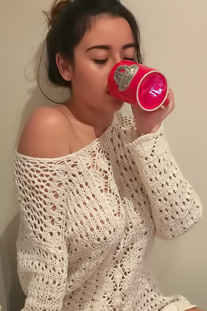 Stunning Busty Amateur During Self Isolation