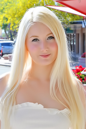 Vera FTV Playful Vera FTV performs an outdoor solo show