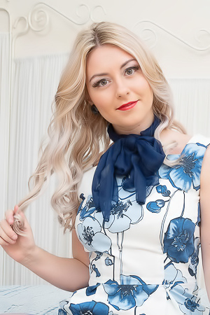 Elle Hunter The Blue Stocking Girl Vintage Flash