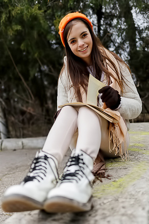 Neesa Has A Naughty Secret Beneath Her Casual Clothes