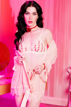 Evelyn Claire Sexy Naked Chick In Hot Lingerie