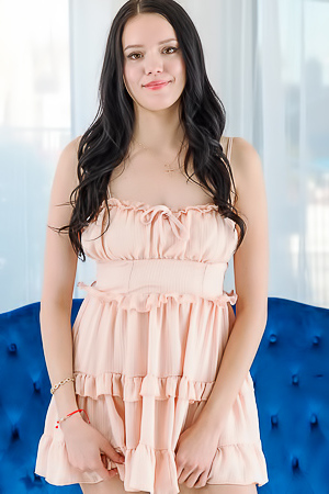 Odessa Put Those Magic Fingers To Work Hardening Her Nipples