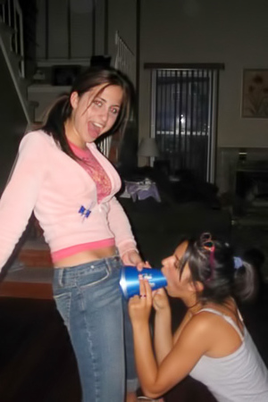 Drunk and wild college bitches