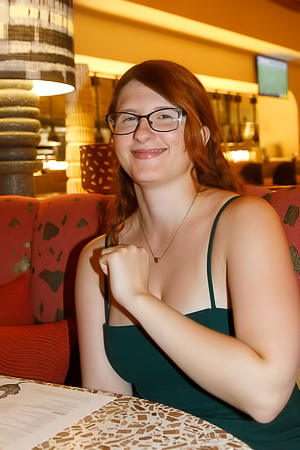 Bess Burton Flashing in Las Vegas!