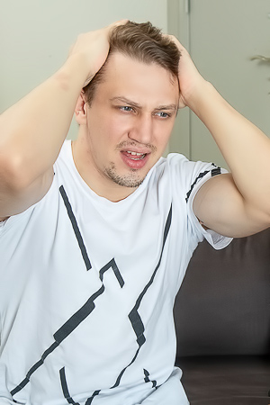 Malushas Close-Up Eyes While Blowing Tits