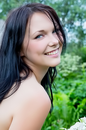 Yvonne Frolics Nude In Erotic Tease Of Outdoor Desire