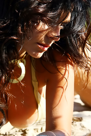 A Dream Arrives as Denise Milani Embraces Her Desires